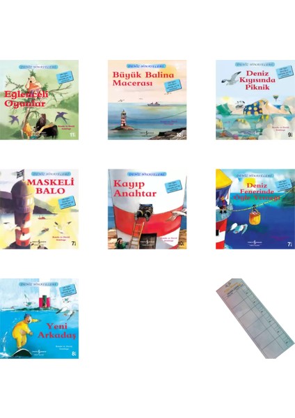 Deniz Hikayeleri - Okuma Serisi - 7 Kitap – Okuma Takip Ayracı