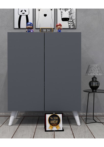 Vigo 3 Çok Amaçlı Dolap,çocuk Dolabı,mutfak Dolabı,banyo Dolabı ,%100 Mdf,kolay Kurulum