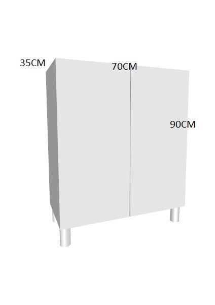 Vigo 3 Çok Amaçlı Dolap,çocuk Dolabı,mutfak Dolabı,banyo Dolabı ,%100 Mdf,kolay Kurulum modelleri