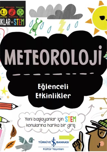 Robot Bilim Eğlenceli Etkinlikler - Jeoloji Eğlenceli Etkinlikler - Meteoroloji Eğlenceli Etkinlikler 3'lü Set + Okuma Takip Ayracı