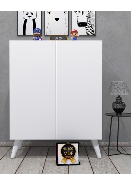 Vigo 3 Çok Amaçlı Dolap,çocuk Dolabı,mutfak Dolabı,banyo Dolabı ,%100 Mdf,kolay Kurulum