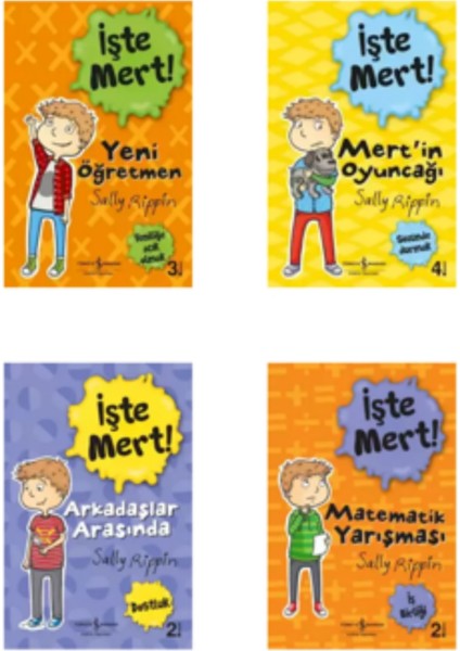 İşte Mert - Karakter Gelişimi ve Değerler Eğitimi Hikaye Seti 18'li – Okuma Takip Ayracı modelleri