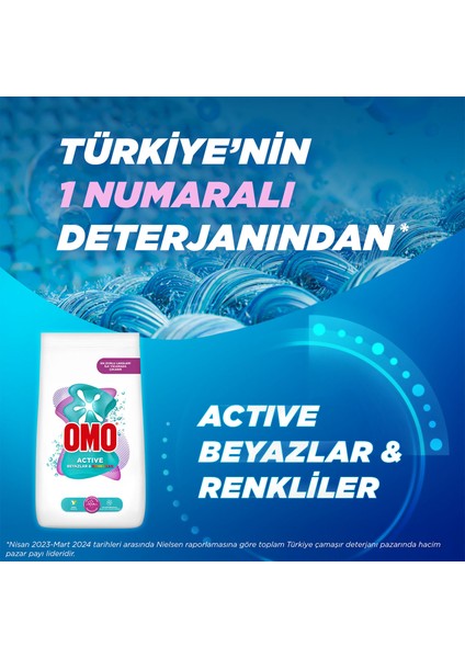 Active Beyazlar & Renkliler Toz Deterjanı 9 KG