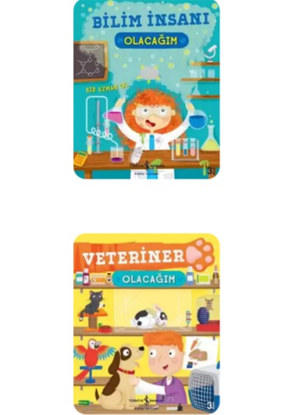 Meslekler ve Gerekleri - Olacağım Serisi Stem 6 Kitap - Okuma Takip Ayracı
