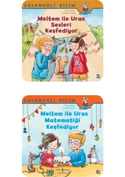 Meltem ve Uras Keşfediyor Bilim Serisi 6 Kitap – Okuma Takip Ayracı