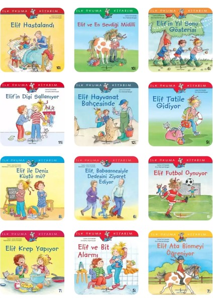 Elif ile Okuma Kitabım Değerler Eğitimi - 48 Kitap – Okuma Takip Ayracı