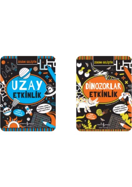 Doğa Etkinlik - Deniz Altı Etkinlik - Uzay Etkinlik - Dinazorlar Etkinlik 4'lü Set + Okuma Takip Ayracı fiyatları