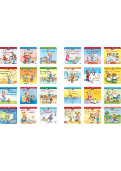 Elif ile Okuma Kitabım Değerler Eğitimi 24 Kitap – Okuma Takip Ayracı