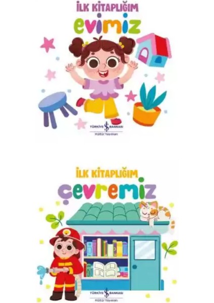 Kitaplığım Serisi 4 Kitap - Okuma Takip Ayracı