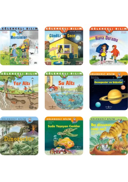 Eğlenceli Bilim Serisi 9 Kitap – Okuma Takip Ayracı