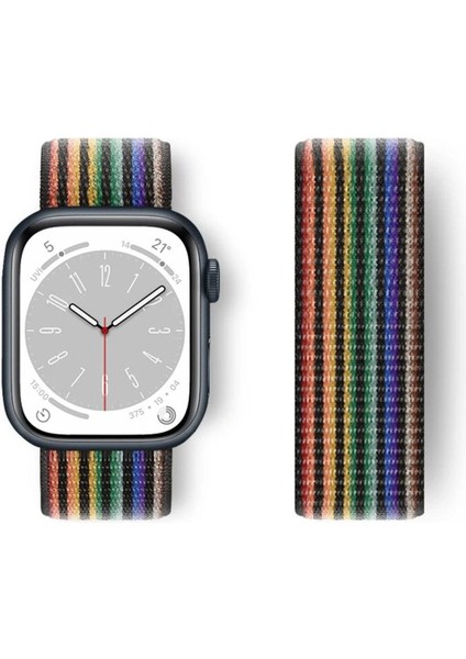 Apple Watch Uyumlu Gs Dt Pro T500 Ultra 3 4 5 6 7 8 9 Se 42 44 45 49 mm Kordon Kayış Bileklik Hasır Örgü