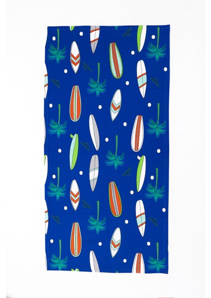 Surfboard Desen Plaj Havlusu & Deniz Şortu Ikili Takım fiyatları