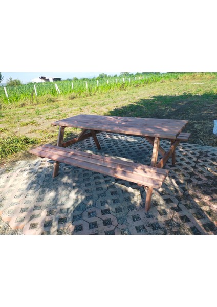 Ahşap Piknik Masası 8 Kişilik