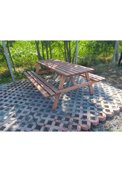 Ahşap Piknik Masası 8 Kişilik modelleri