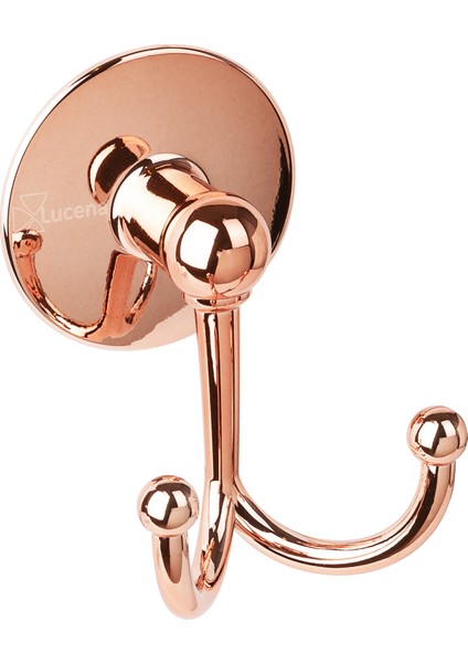Rose Krom İkili Banyo Askısı