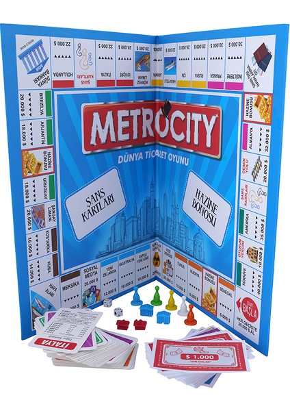 Metrocity Dünya Şehirleri Strateji ve Ticaret Oyunu