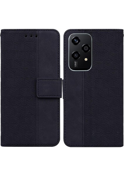 Onur Için Flip Case 200 Lite Flip Folio Cüzdan Kapak Kickstand Özelliği Pu (Yurt Dışından)