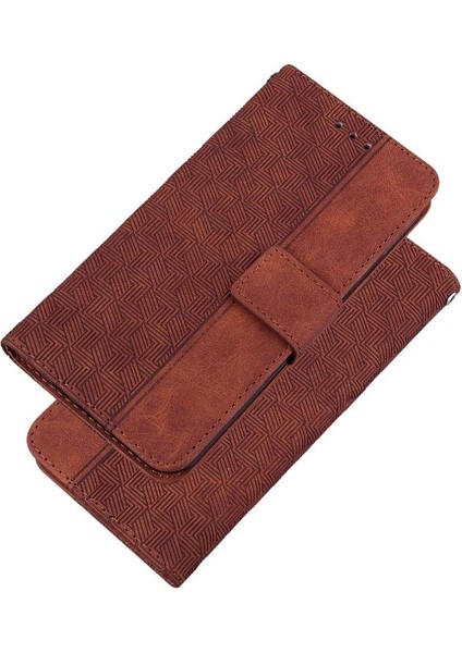 Oppo Flip 12 5g Flip Folio Kickstand Özelliği Için Flip Case Geometrik Pu (Yurt Dışından) indirimleri