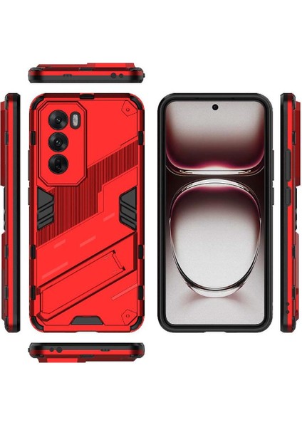 Oppo Oppo 12 Pro 5g Için Kickstand Koruyucu Kapak Sağlam Askeri (Yurt Dışından)