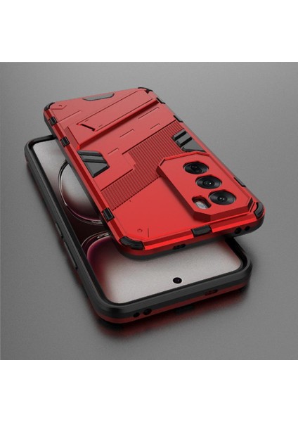 Oppo Oppo 12 Pro 5g Için Kickstand Koruyucu Kapak Sağlam Askeri (Yurt Dışından) indirimleri