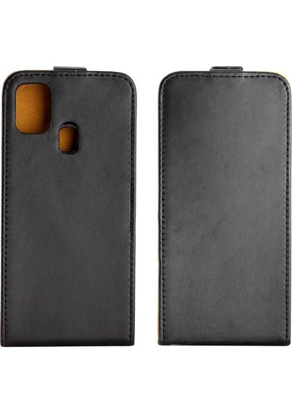 Samsung Galaxy M31 Kart Yuvası Iş Tarzı Kapak Için Dikey Flip Case (Yurt Dışından)