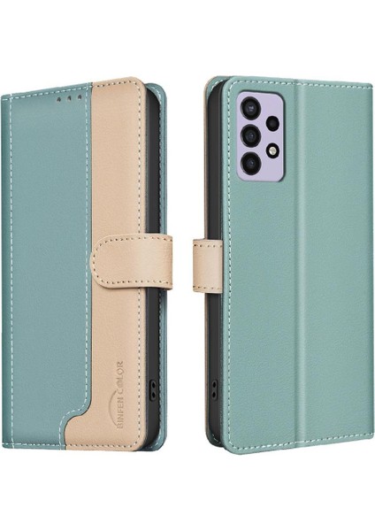 Samsung Galaxy M13 4g Için Flip Case Kart Yuvaları Tutucu Flip Folio Rfıd Tpu (Yurt Dışından)