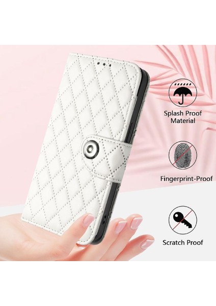 Xiaomi Poco X6 Neo 5g Için Kılıf Cüzdan Kapak Kart Tutucu Bilek Şeridi (Yurt Dışından)