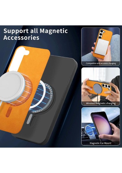 Samsung Galaxy S23 Magsafe Araç Mounts Için Kılıf Ince Hafif Kablosuz (Yurt Dışından) fiyatları