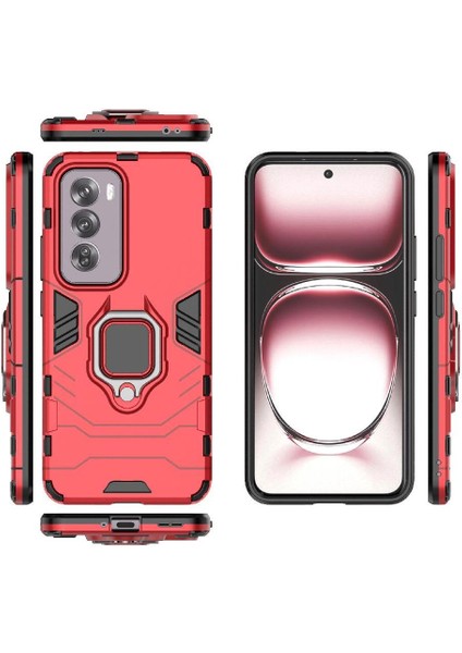 Oppo Oppo 12 Pro 5g Için Kılıf Kickstand Askeri Damla Koruma Darbeye (Yurt Dışından)
