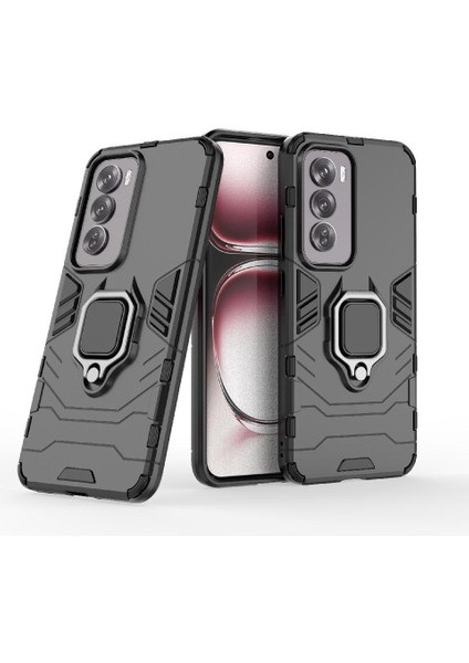 Oppo Oppo 12 Pro 5g Için Kılıf Kickstand Askeri Damla Koruma Darbeye (Yurt Dışından)