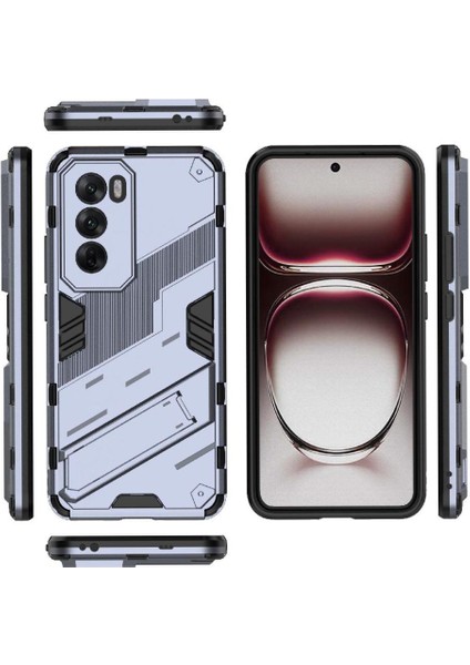 Oppo Oppo 12 Pro 5g Için Kickstand Koruyucu Kapak Sağlam Askeri (Yurt Dışından)