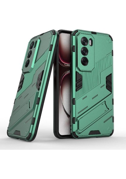 Oppo Oppo 12 Pro 5g Için Kickstand Koruyucu Kapak Sağlam Askeri (Yurt Dışından)