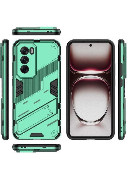 Oppo Oppo 12 Pro 5g Için Kickstand Koruyucu Kapak Sağlam Askeri (Yurt Dışından) indirimleri