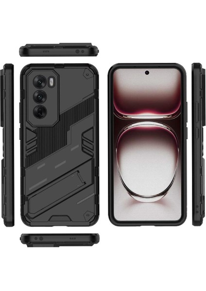 Oppo Oppo 12 Pro 5g Için Kickstand Koruyucu Kapak Sağlam Askeri (Yurt Dışından) indirimleri