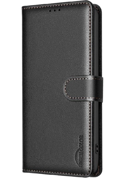 Google Piksel 9 Pro Rfıd Engelleme Pu Deri Manyetik Kart Için Flip Case (Yurt Dışından)