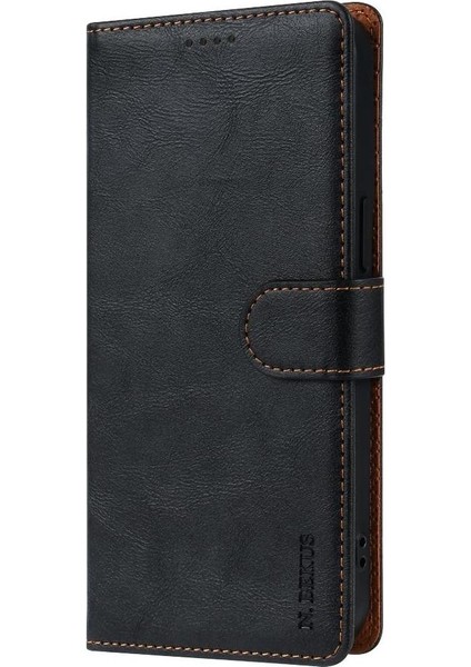 IPhone 12 Için Flip Case Pro Max Manyetik Kapatma Kart Yuvaları Yan Cep (Yurt Dışından)