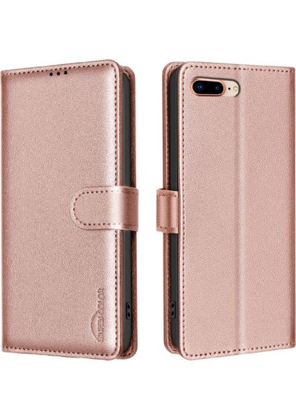 IPhone 7 Için Flip Case Artı/8 Artı Rfıd Engelleme Pu Deri Kart Tutucu (Yurt Dışından) indirimleri