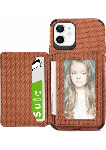 IPhone 12 Mini Komple Kamera Güvenlik Rfıd Engelleme Manyetik Kart (Yurt Dışından)