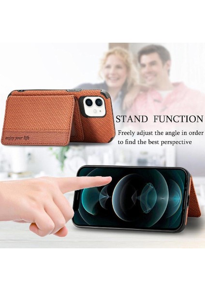 IPhone 12 Mini Komple Kamera Güvenlik Rfıd Engelleme Manyetik Kart (Yurt Dışından)