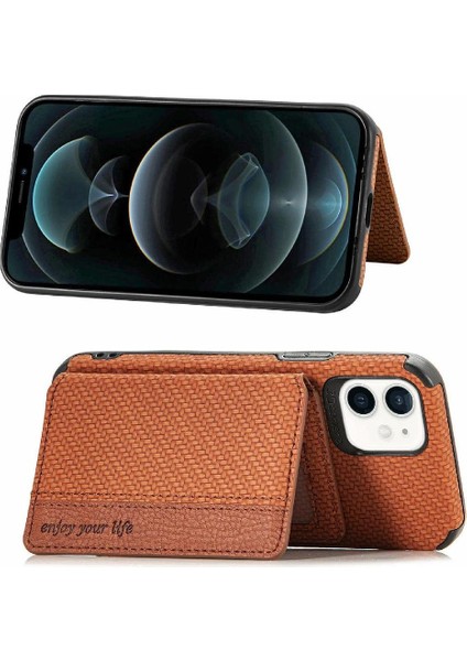 IPhone 12 Mini Komple Kamera Güvenlik Rfıd Engelleme Manyetik Kart (Yurt Dışından)