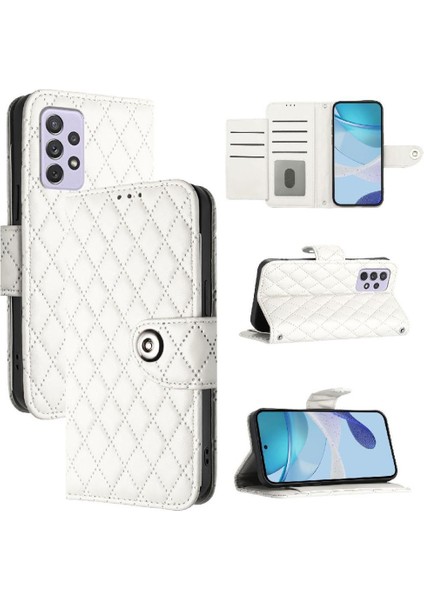 Samsung Galaxy A72 Bilek Şerit Kart Tutucu Cüzdan Kapak Şık (Yurt Dışından)