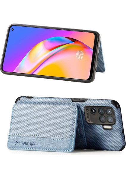 Oppo A94 4G/F19 Pro Rfıd Engelleme Komple Kamera Güvenlik Manyetik (Yurt Dışından)