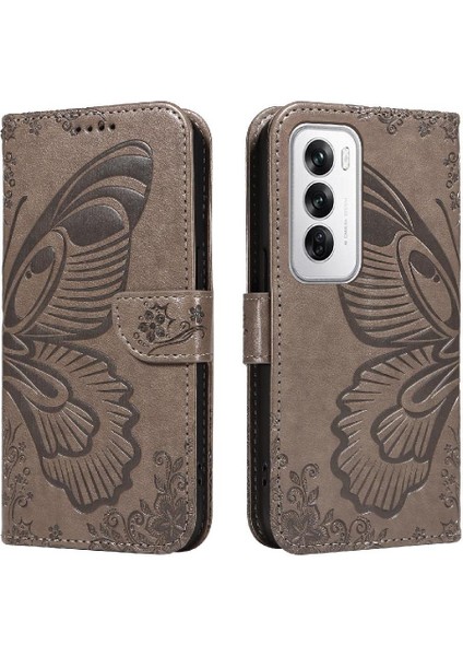 Oppo Oppo 12 5g Için Flip Case Ayrılabilir El Kayışı Yüksek Kaliteli Deri (Yurt Dışından)