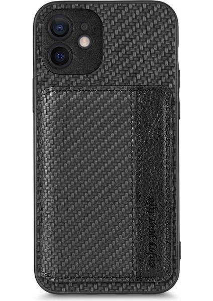 IPhone 11 Için Kılıf Komple Kamera Güvenlik Manyetik Kart Tutucu Rfıd Standı (Yurt Dışından) modelleri
