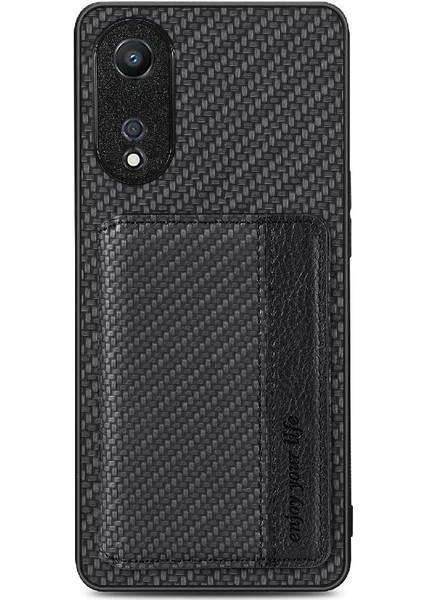 Oppo A78 Için Kılıf Standı Fonksiyonu Manyetik Kart Tutucu Komple Kamera (Yurt Dışından) fırsatları