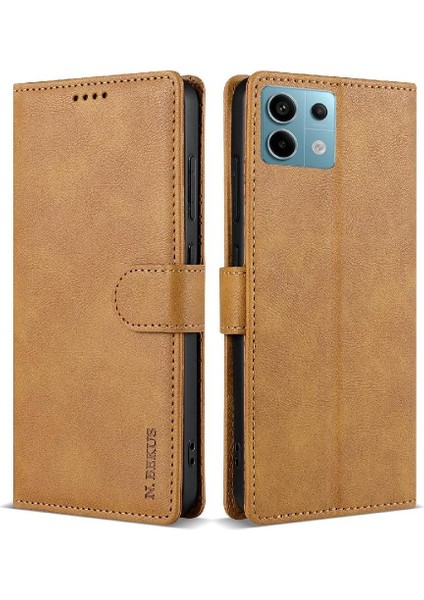 Xiaomi Redmi Not 13 Pro Artı Çift Katmanlı Koruma Tarafı Için Flip Case (Yurt Dışından)