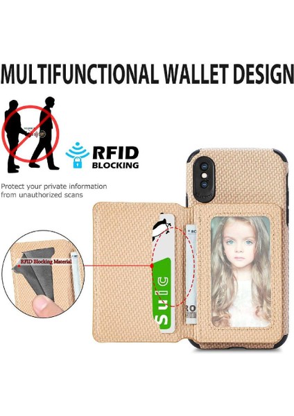 IPhone Xs Max Manyetik Kart Tutucu Standı Fonksiyonu Komple Kamera (Yurt Dışından) indirimleri