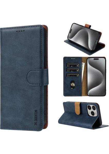 IPhone 13 Için Flip Case Pro Max Anti Kayma Çift Katmanlı Koruma Manyetik (Yurt Dışından)