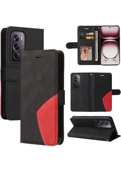 Oppo Oppo 12 Pro 5g Için Flip Case Kickstand Koruyucu Flip Folio Kitap (Yurt Dışından)