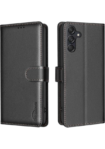 Samsung Galaxy A15 4g/5g Kart Tutucu Kickstand Rfıd Engelleme Için Flip Case (Yurt Dışından) indirimleri